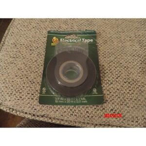 Duck Electrical Tape 0.75-Inch x 66-Feet, Single Roll 551117 - Black